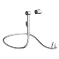 Produktbild: EISL DX25 Waschbeckenbrause, Handbrause für Küche, Bad, Waschküche oder Werkstatt, Waschbeckendusche, ideal zum Nachrüsten, Set mit Schlauch (150mm) und Adapter, Toilettenbrause, Chrom