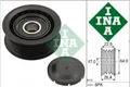Produktbild: INA 532016010 Umlenk-/Führungsrolle für Keilrippenriemen Umlenkrolle