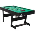 Produktbild: Ambia Garden Billardtisch Cougar Hustle L, Grün, Schwarz, Holz, 79x76x152 cm, Freizeit, Sport & Fitness, Spieltische