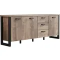 Produktbild: Emile Sideboard 3 Türen, 3 Schubladen, Eichetabak Dekor.