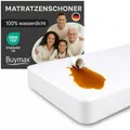 Produktbild: Buymax Matratzenschoner 60x120 cm Wasserdicht, wasserdichte Spannbettlaken ohne Knistern, Inkontinenzauflage Rundumgummi Atmungsaktiv Rundumbezug Anti-Milben Bezug waschbar