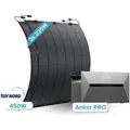 Produktbild: Flexibles Solarmodule mit Anker SOLIX Solarbank 2 E1600 Pro Speicher 1600wh