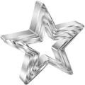 Produktbild: Ausstechformen Sterne 5 Stück Edelstahl Ausstecher Set Weihnachten Keks Plätz...