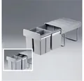 Produktbild: WESCO Mülleimer 787821-85 Trio-Master 40 DT, alugrau