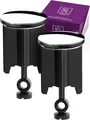 Produktbild: 2 Waschbeckenstöpsel 2er - 40mm Universal Abflussstopfen 2 Stücke - Stöpsel W...