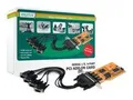 Produktbild: DIGITUS 4-Port Serielle Schnittstellenkarte, PCI