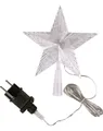 Produktbild: LED Baumspitze Stern Weihnachtsbaumspitze 10 LEDs Kabel transparent