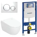 Produktbild: Geberit Komplettset AquaClean Alba 146.350.01.1 inkl. Vorwandelement & Sigma20