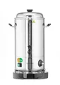 Produktbild: HENDI Heissgetränkespender, Doppelwandig, Energiesparend, non drip Hahn, wartungsfreies Heizelement, Temperatur regelbar bis 110°C, mit Trockenkochschutz, 9L, 230V, 2200W, 343x345x(H)517mm, Edelstahl