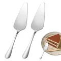 Produktbild: 2 Stück Tortenheber Edelstahl,Kuchenheber,Vielseitiger Tortenheber mit Messer...
