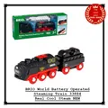 Produktbild: BRIO World Batteriebetriebener Dampfzug 33884 Real Cool Steam NEU