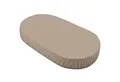 Produktbild: Waldin Spannbettlaken Spannbettlaken groß, für Waldin Babybett 7in1 OWAL, Taupe, Spannbetttuch