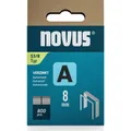 Produktbild: Novus Feindrahtklammern A 53 8mm 800 Stk. (042-0777)