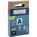 Produktbild: Novus Tools 042-0777 Feindrahtklammern Typ 53 800 St. Abmessungen (L x B) 8 m...