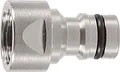 Produktbild: Geka 711XSB Hahnstecker Stecksystem IG G 3/4 Zoll MS NI, Silber, 18 x 8 x 13 cm