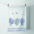 Produktbild: Ambiente Geschirrtuch Küchentuch 50 x 70 cm 100% Baumwolle  Lavendel Landhaus