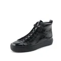 Produktbild: Paul Green Damen, Frauen Low-Top Sneaker,Laufschuhe,schnürschuhe,schnürer,Halbschuhe,straßenschuhe,Strassenschuhe,Schwarz (KNAUTSCHLACK Black),38.5 EU / 5.5 UK