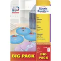 Produktbild: Avery-Zweckform L7676A-40P CD-Etiketten Ø 117 mm Papier Weiß 80 St. Permanent...