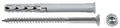 Produktbild: fischer Langschaftdübel SXR 6 x 60 WT LS; mit Schraube Bohrernenndurchmesser: 6 mm|Reale Inhaltsmenge: 50 C62|Dübellänge: 60 mm|Max. Dicke des Anbauteils: 30 mm
