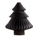 Produktbild: coopz Weihnachtsschmuck Tanne 16 cm Papier Aufsteller Weihnachten Baumschmuck, Farbe:anthrazit