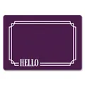 Produktbild: Hello Fußmatte randlos mit Motiv Fußmatte Fussmatte Fußabtreter Türmatte