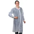 Produktbild: Schutzkittel Ampri Besuchermantel weiss M strapazierfähiger Besucherkittel mit Druckknöpfen Gr. M 05010-W-M