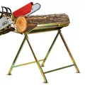 Produktbild: Grafner® Sägebock mit Halterung für Kettensäge Holzsägebock Sägehilfe klappbar