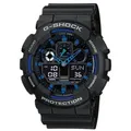 Produktbild: CASIO G-SHOCK Chronograph GA-100-1A2ER, Quarzuhr,Armbanduhr,Herrenuhr,digital, bis 20 bar wasserd.Resinarmband blau