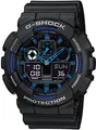 Produktbild: Casio Armbanduhr GA-100-1A2ER (B x H) 51.20 mm x 55 mm Blau, Schwarz Gehäusematerial=Kunstharz Material (Armband)=Kunstharz Ca (GA-100-1A2ER)