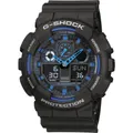 Produktbild: Casio Armbanduhr GA-100-1A2ER (B x H) 51.20 mm x 55 mm Blau, Schwarz