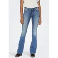 Produktbild: ONLY Bootcut-Jeans ONLBLUSH – Bootcut-Jeans mit ausgestelltem Bein bootcut fit, modisch, Denim, Baumwollmischung blau XL (42)