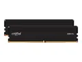 Produktbild: Crucial 32 GB 2x16 Pro DDR5-6000 CL48 UDIMM RAM Gaming Speicherkit DDR5 