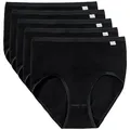 Produktbild: Speidel Taillenslip Basic 9826 Stretch Cotton (Vorteils-Pack, 5-St., 5er-Pack, 10er-Pack) Damen Schlüpfer mit Gummibund Taillenslips schwarz 46