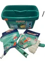 Produktbild: LEIFHEIT Putz Set 3 Teilig Putzeimer Abzieher Fliesen Wannen Wischer Neu 2.Wahl*