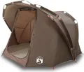 Produktbild: vidaXL Angelzelt 4 Personen Braun Wasserdicht