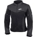 Produktbild: Damen Motorrad Jacke D3XL - GMS Tara Mesh mit Protektoren schwarz