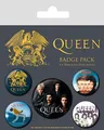 Produktbild: QUEEN BUTTONSET BADGES SET ANSTECKERSET # 10 BOHEMIAN RHAPSODY PINS