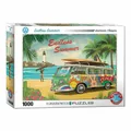 Produktbild: Eurographics Puzzle VW Endless Summer, Hippie Bus, Bulli, 1000 Teile, 68 x 48 cm