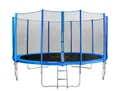 Produktbild: SixBros. SixJump 4,30 M Gartentrampolin Blau Trampolin Komplettset TB430/1766