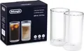 Produktbild: De'Longhi Cold Brew Gläser DLSC325 2er-Set | 300 ml | Doppelwandig | Spülmaschinengeeignet | für Kaffee & Eiskaffee
