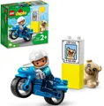 Produktbild: LEGO® Polizeimotorrad (10967), LEGO® DUPLO Konstruktionsspielsteine, (5 St), Made in Europe