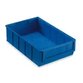 Produktbild: 12 Stück Industrieboxen Lagerbox Lagerkasten Universalbox SET 300x183x81 mm blau