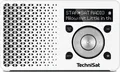 Produktbild: TechniSat DigitRadio 1 - Tragbares DAB-Radio - 1 Watt - weiß, Silber