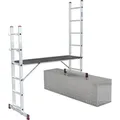 Produktbild: Krause Gerüst CORDA, 082015, Arbeitshöhe 3m, Leitergerüst mit Treppenfunktion
