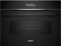 Produktbild: Siemens CE732GXB1 Einbau-Mikrowelle 45cm hoch schwarz humidCleanPlus Grill
