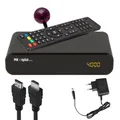 Produktbild: MK Digital HD-Pro Mini HDTV SAT-Receiver mit USB HDMI Kabel Infrarotsensor