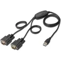 Produktbild: Digitus USB 2.0 zu 2x RS232-Kabel (1.50 m) (DA-70158)