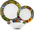 Produktbild: Excelsa Geschirrset 18-teiliges Afrique Porzellan Bunt