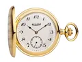 Produktbild: Regent Herren Taschenuhr Savonnette Goldfarben 50 MM Mechanischer Handaufzug Ara