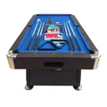 Produktbild: Vintage Blue – 8 FT Billardtisch komplett mit Zubehör